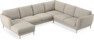 Madison Lux - Hörnsoffa med schäslong vänster - Beige