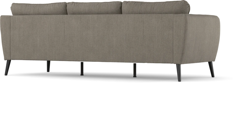 County - 3-sits soffa - Brun