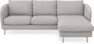 Madison - 2-sits soffa med schäslong höger - Beige