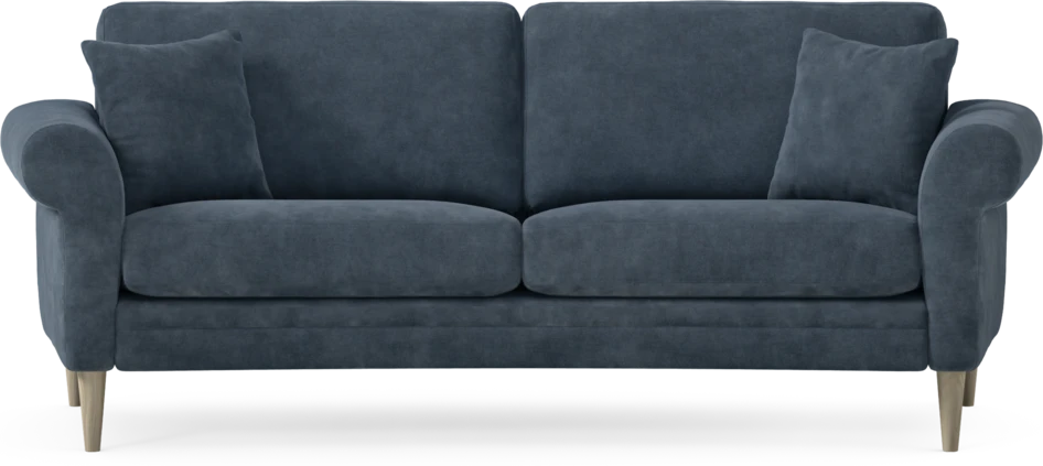 Eden - 2,5-sits soffa svängd - Blå