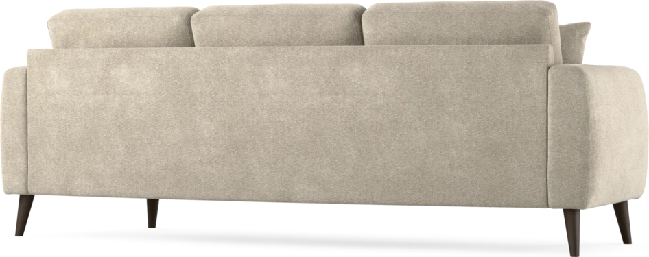 Eden - 3-sits soffa svängd - Beige