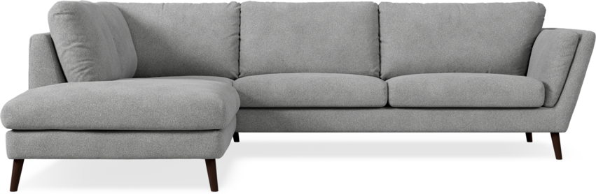 Madison Lux - 3-sits soffa med divan vänster - Vit