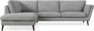 Madison Lux - 3-sits soffa med divan vänster - Vit
