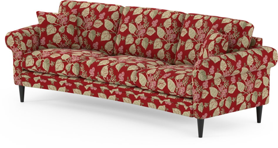 Eden - 3-sits soffa svängd - Flerfärgad