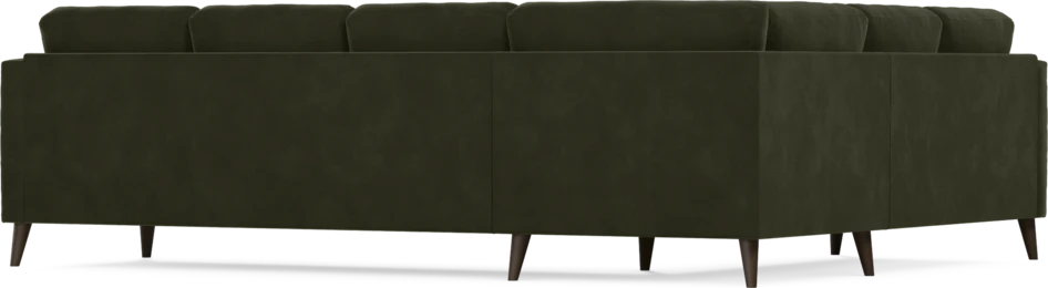 Eden - Hörnsoffa, 2+3-sits - Grön