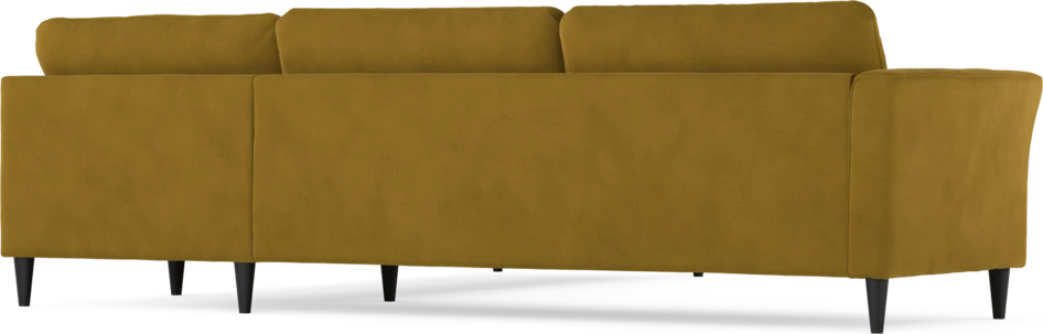 Bridge - Hörnsoffa, 3+3-sits - Gul