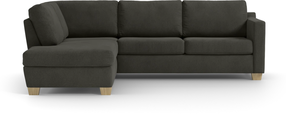 Friday - 2,5-sits soffa med divan vänster - Grå