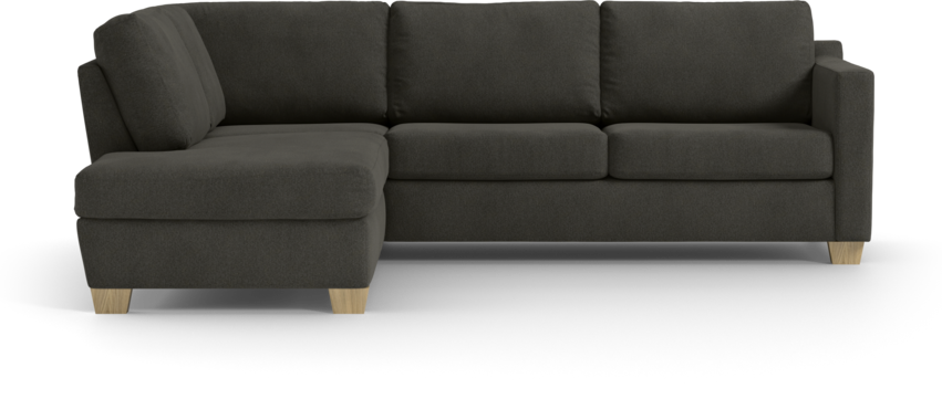 Friday - 2,5-sits soffa med divan vänster - Grå