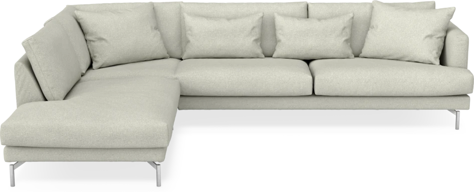 Harper - 3-sits soffa med divan vänster - Beige