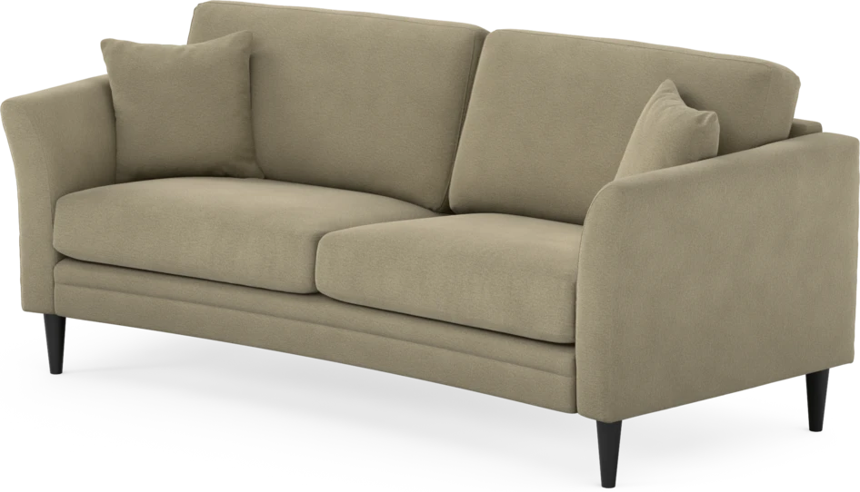 Eden - 2,5-sits soffa svängd - Beige
