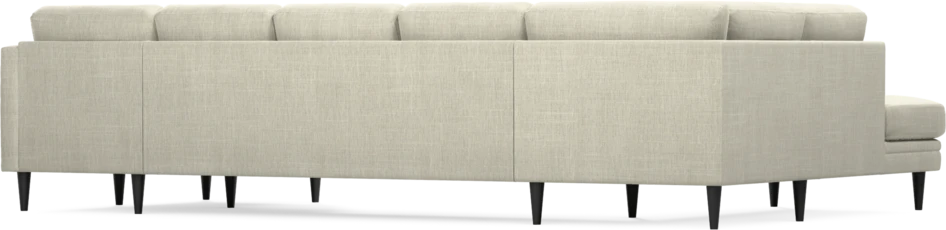 Eden - 3-sits soffa med divan vänster och schäslong höger - Beige