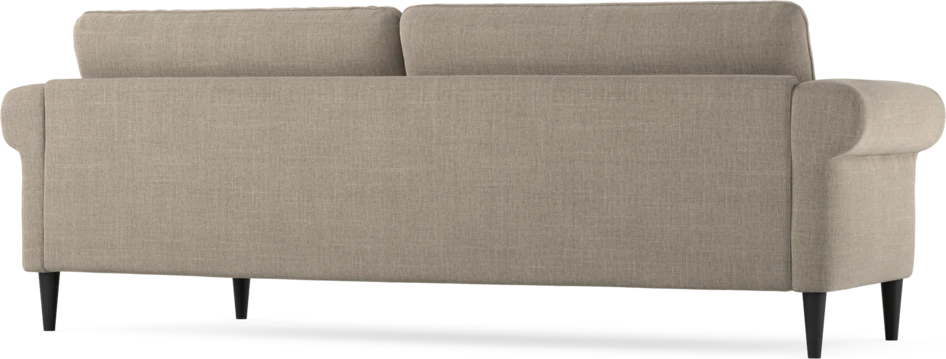 Bridge - 3-sits soffa svängd - Beige