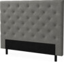 Delux Pikerad - Sänggavel, 90-210 cm - Grå