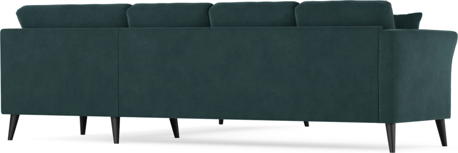 Eden - Hörnsoffa, 3+3-sits - Blå