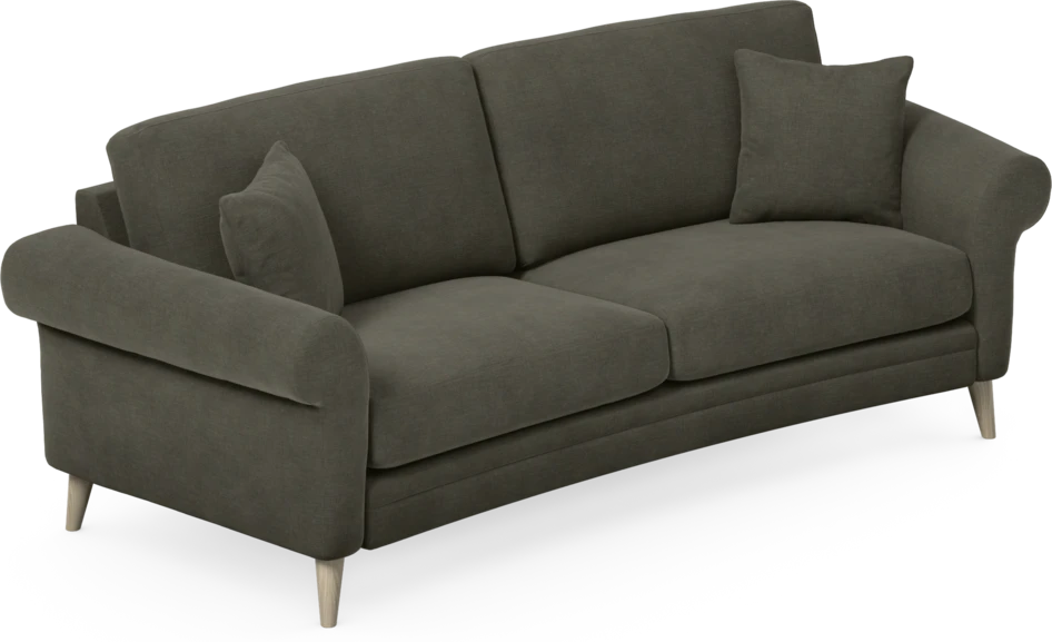 Eden - 2,5-sits soffa svängd - Grå