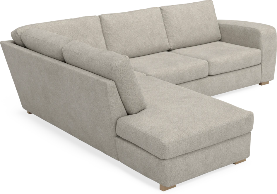 Friday - 2,5-sits soffa med divan vänster - Beige