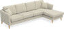 Eden - 3-sits soffa med schäslong - Beige