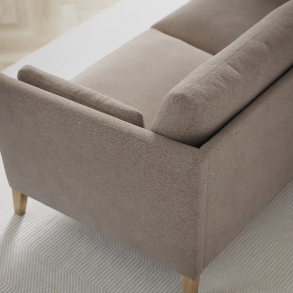 Winston - 3-sits soffa med divan vänster - Beige