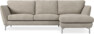 Madison Lux - 2-sits soffa med schäslong höger - Vit