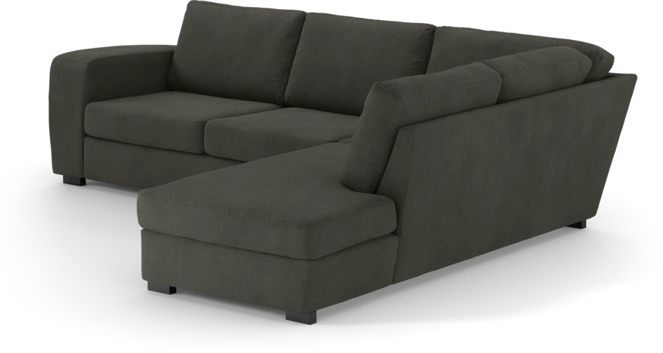 Friday - 2,5-sits soffa med divan höger - Grå