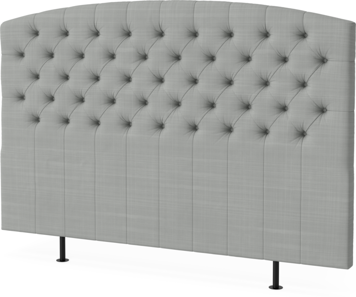 Cape välvd - Sänggavel , 90-210 cm - Grå