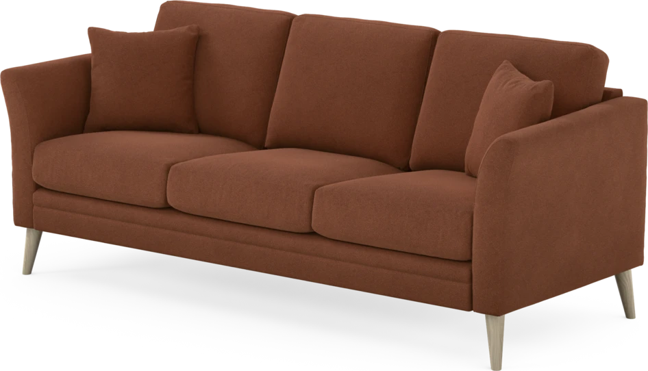 Eden - 3-sits soffa - Orange