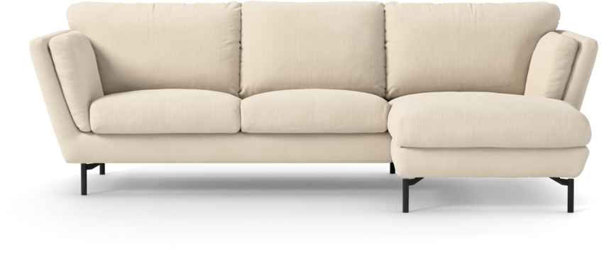Madison - 2-sits soffa med schäslong höger - Beige
