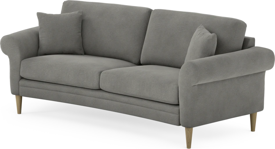 Eden - 2,5-sits soffa svängd - Grå