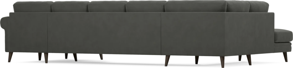 Eden - 3-sits soffa med divan vänster och schäslong höger - Grå