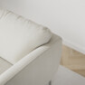 Madison Lux - 3-sits soffa med divan höger - Vit