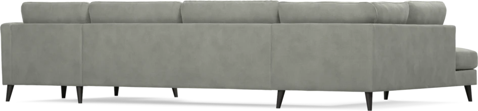 Bridge - 3-sits soffa med divan vänster och schäslong höger - Grå
