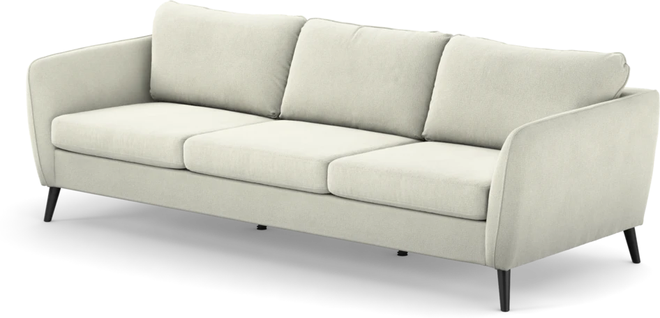 County - 3-sits soffa - Vit