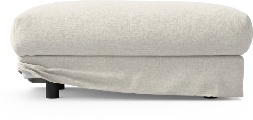 Cherrie Klädsel - Klädsel till fotpall 110 - Vit