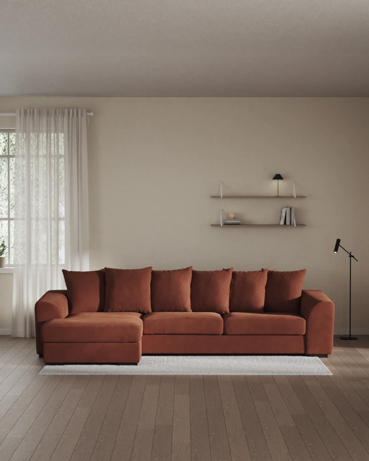 Town - 3-sits soffa med schäslong vänster - inspiration
