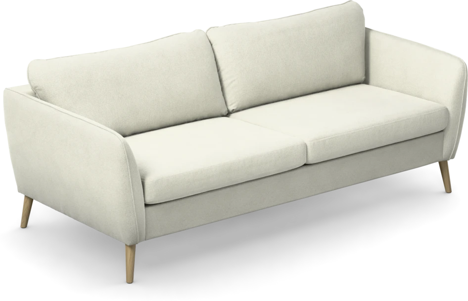 County - 2,5-sits soffa - Vit