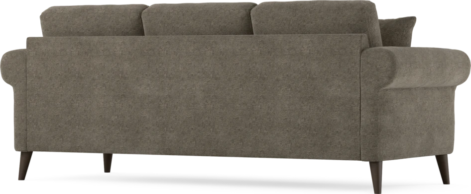 Eden - 3-sits soffa - Brun