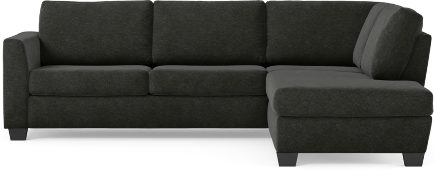 Friday - 2,5-sits soffa med divan höger - Grå