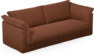 Cherrie Klädsel -  3-sits soffa, hel dyna - Orange