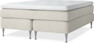 Delux Sense - Kontinentalsäng, dubbelsäng med bäddmadrass - Beige