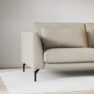 Willow - 3-sits soffa med divan vänster, fast klädsel - Beige