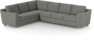 Friday - Hörnsoffa, 2+3-sits - Grå