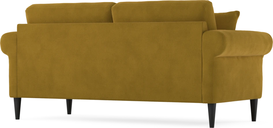 Eden - 2,5-sits soffa - Gul