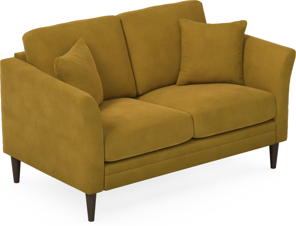 Eden - 2-sits soffa - Gul