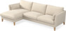 Winston - 3-sits soffa med schäslong, vändbar - Beige