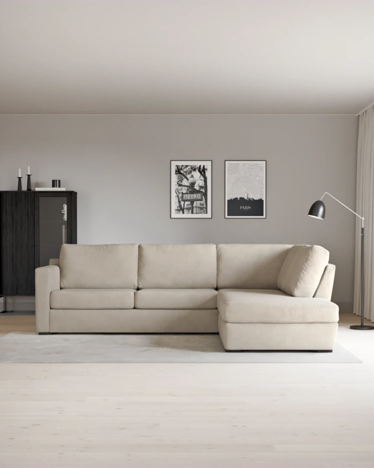 Friday - 2,5-sits soffa med divan höger - inspiration