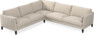 Winston - Hörnsoffa, 2+3-sits - Beige