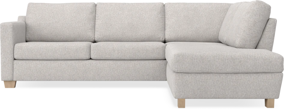 Friday - 2,5-sits soffa med divan höger - Grå