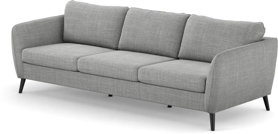 County - 3-sits soffa - Grå