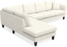 Eden - 3-sits soffa med divan - Vit