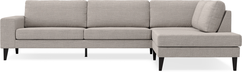 Sierra - 3-sits soffa med divan höger - Beige